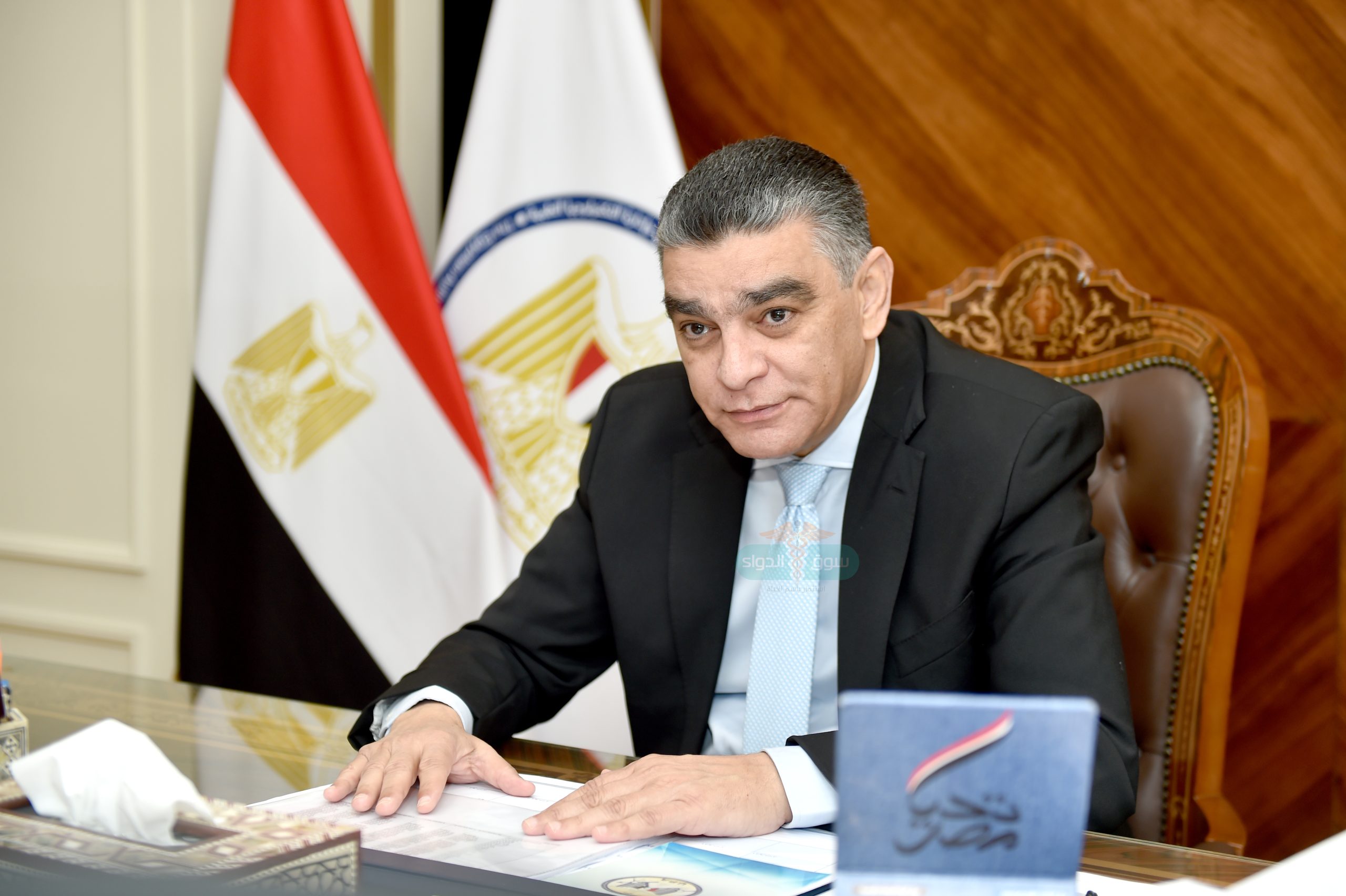 الدكتور هشام ستيت رئيس الهيئة المصرية للشراء الموحَّد والإمداد والتموين الطبى وإدارة التكنولوجيا الطبية