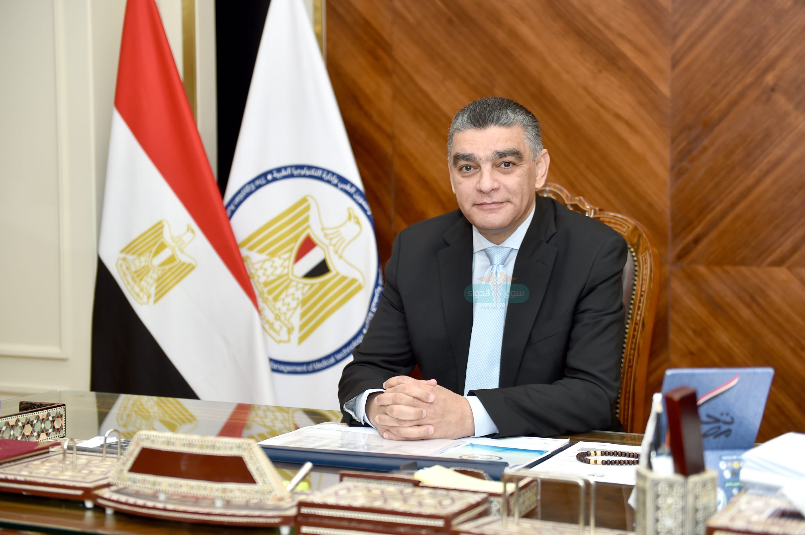 الدكتور هشام ستيت رئيس الهيئة المصرية للشراء الموحَّد والإمداد والتموين الطبى وإدارة التكنولوجيا الطبية