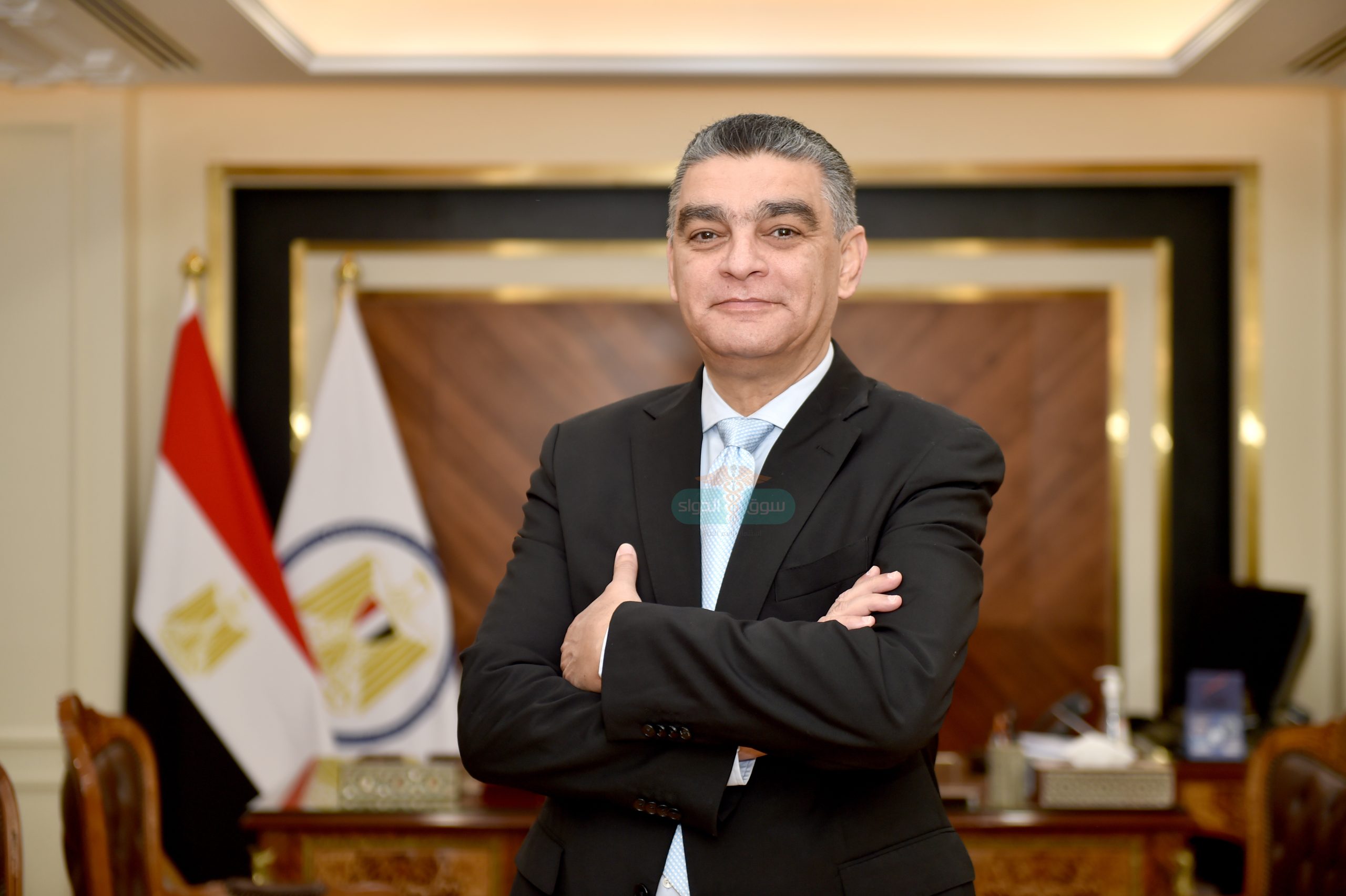 الدكتور هشام ستيت رئيس الهيئة المصرية للشراء الموحَّد والإمداد والتموين الطبى وإدارة التكنولوجيا الطبية