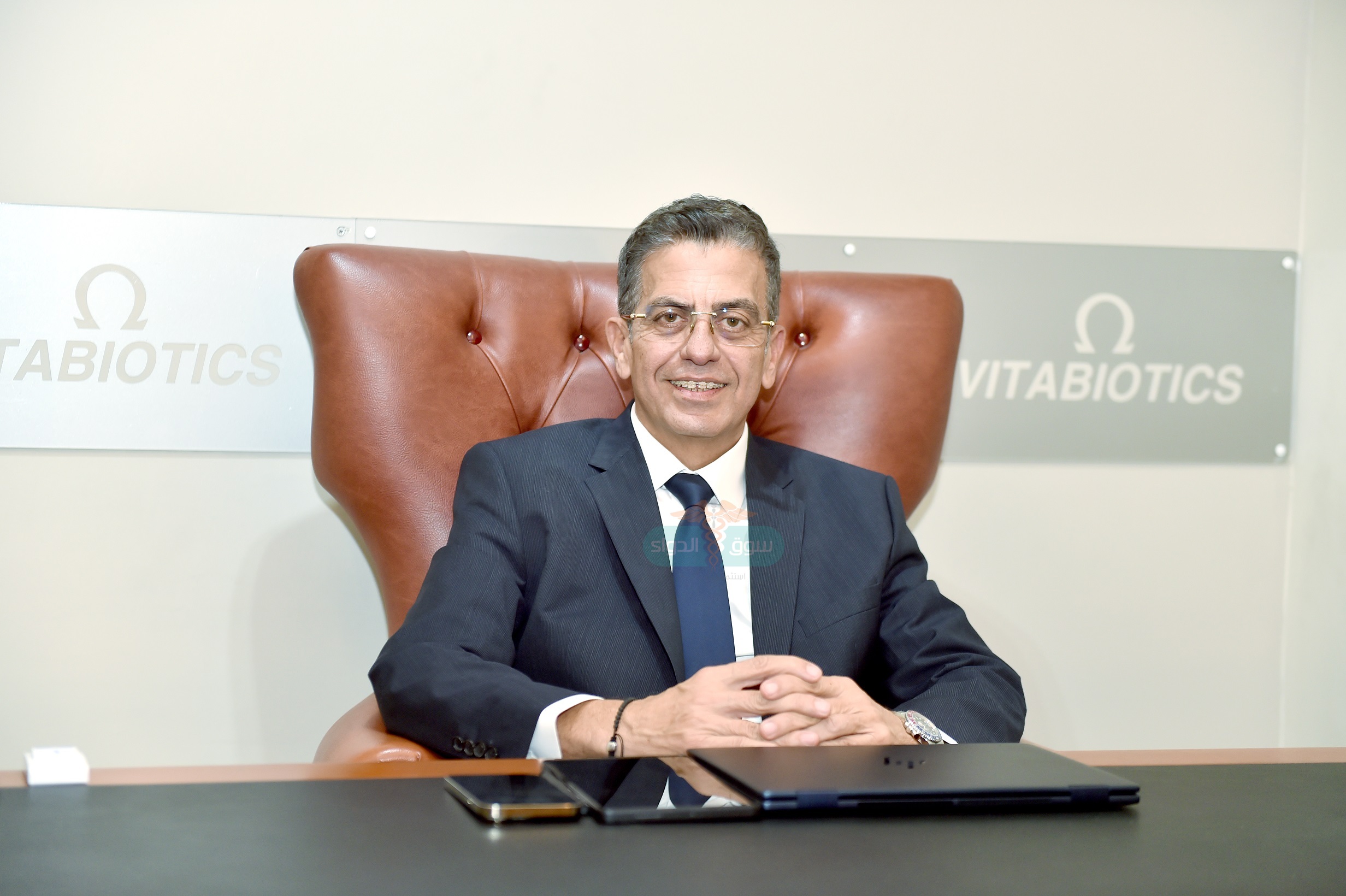 الدكتور شريف راشد الرئيس التنفيذى لشركة «أبتيكيور» الشريك الرئيسى لشركة «ڤيتابيوتكس» فى مصر
