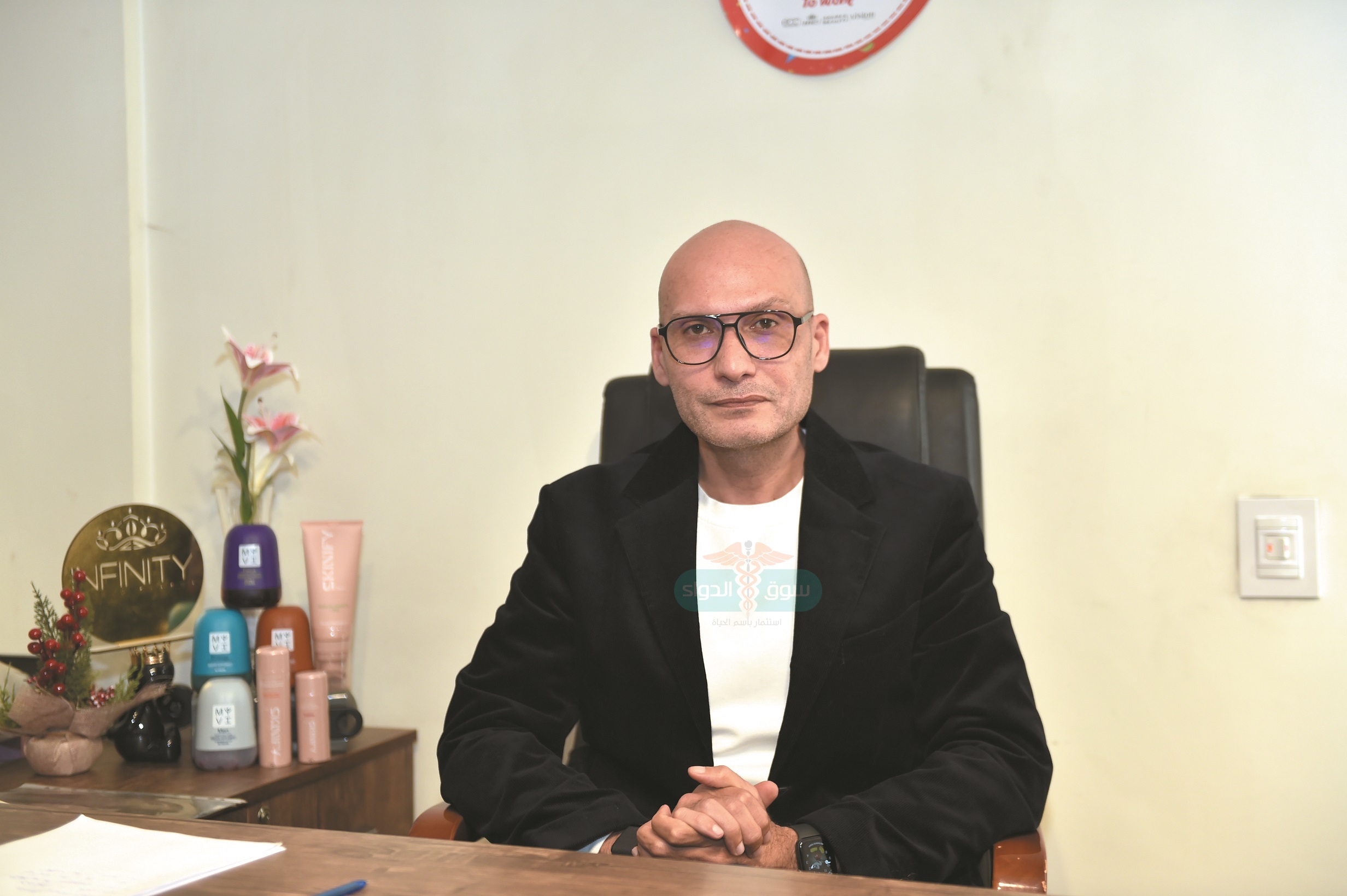 الدكتور أحمد أبو الحمايل العضو المنتدب لشركة «إنفينيتى كلينيك فارما»