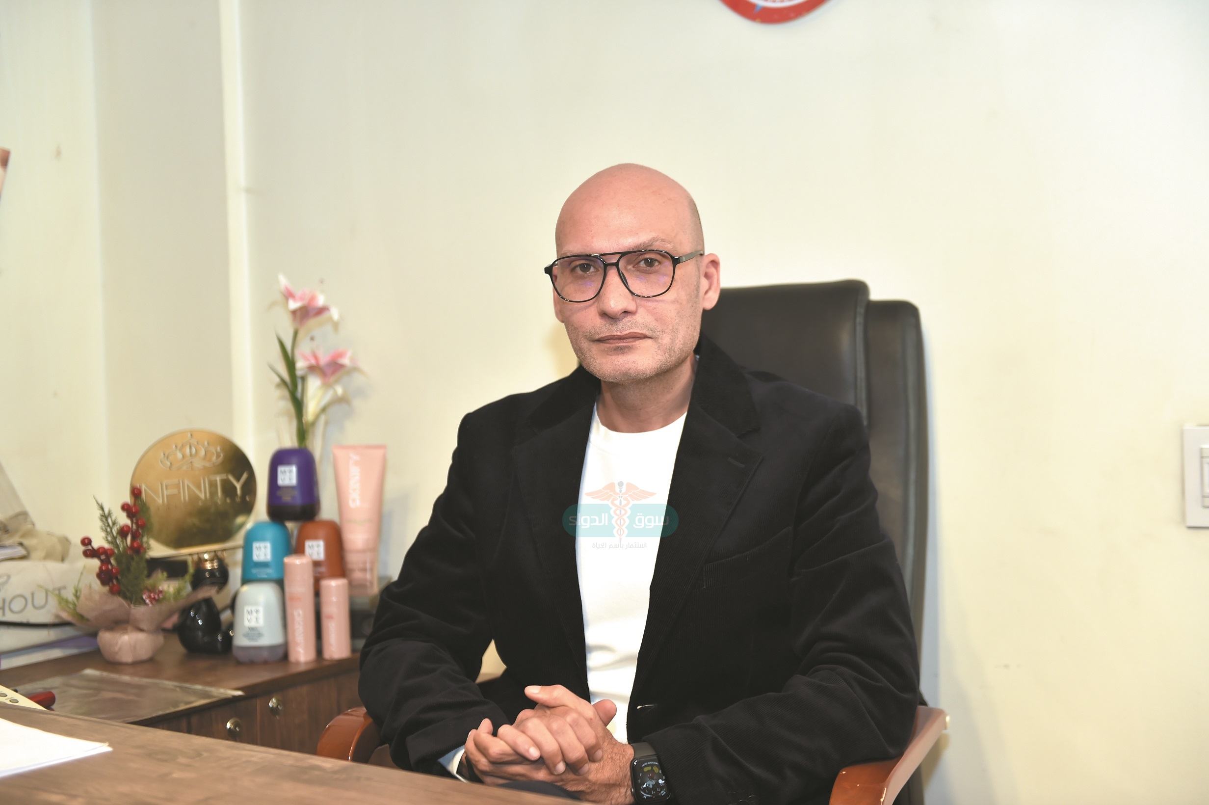 الدكتور أحمد أبو الحمايل العضو المنتدب لشركة «إنفينيتى كلينيك فارما»