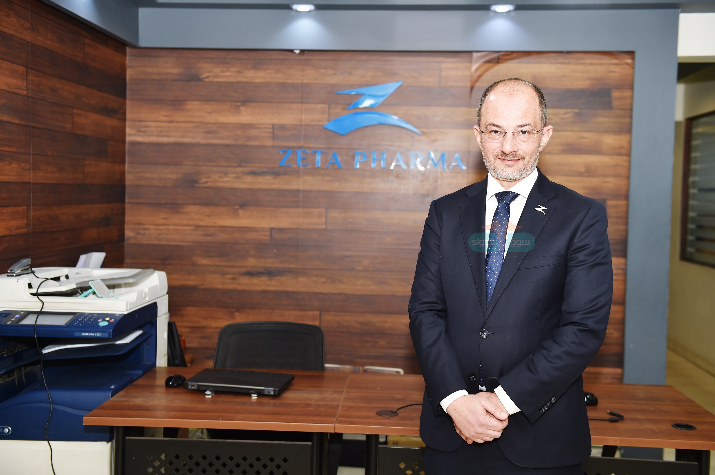 المستشار محمد بكر الرئيس التنفيذى لشركة «زيتا فارما» للصِّناعات الدوائية 