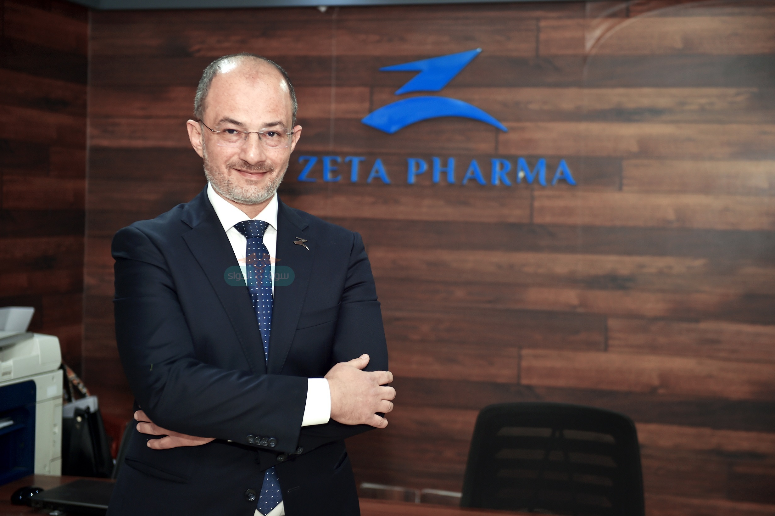المستشار محمد بكر الرئيس التنفيذى لشركة «زيتا فارما» للصِّناعات الدوائية 