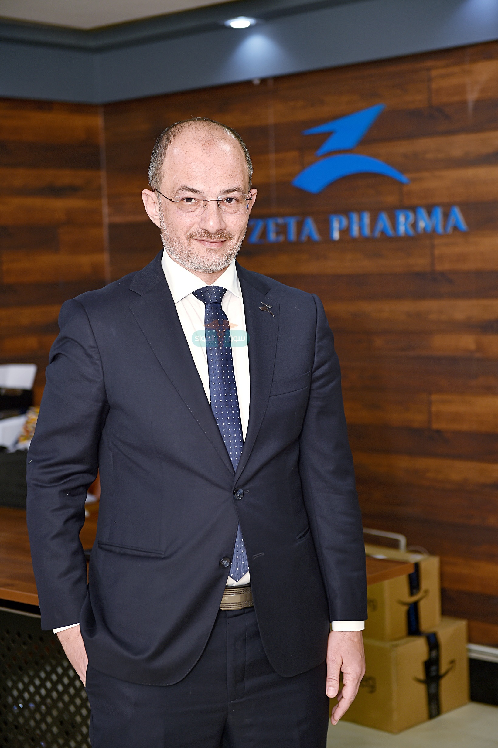 المستشار محمد بكر الرئيس التنفيذى لشركة «زيتا فارما» للصِّناعات الدوائية 