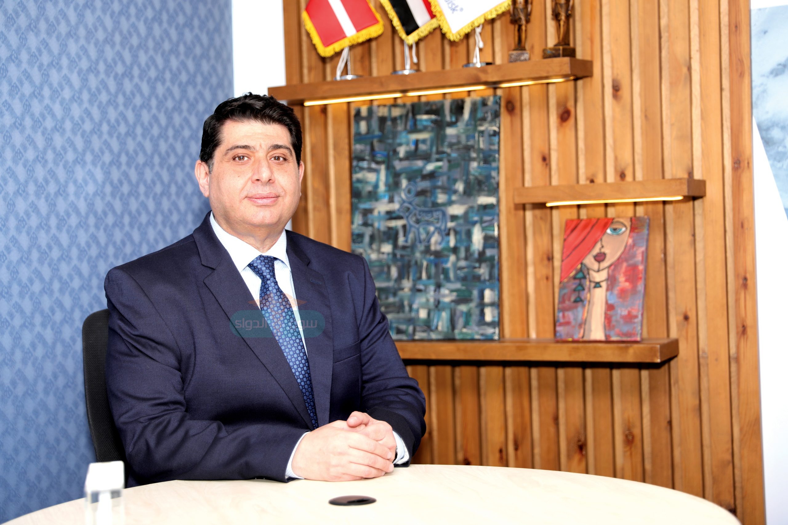 الدكتور أيمن حسن المدير العام لشركة «نوفو نورديسك» فى مصر وليبيا