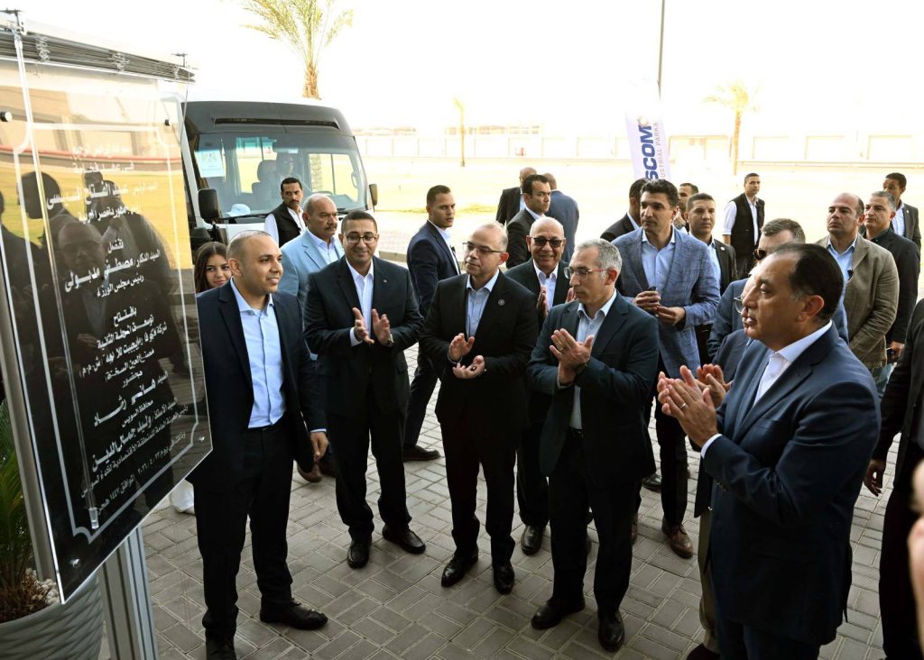 رئيس الوزراء يفتتح توسعات مصنع «أتيكو فارما إيجيبت» للمحاليل الطبية بمنطقة السخنة الصناعية جانب من الافتتاح