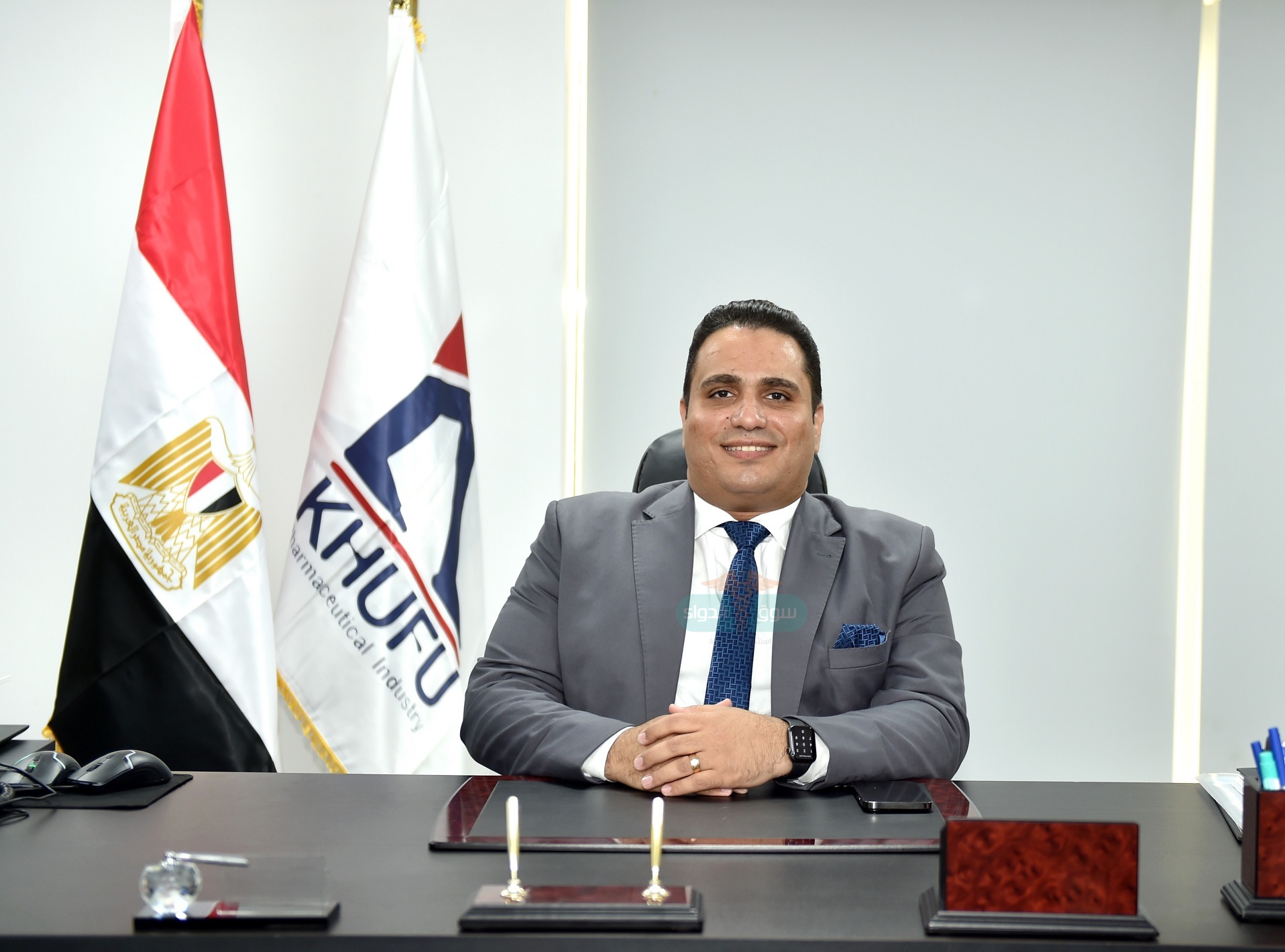 المهندس عماد روفائيل رئيس مجلس إدارة شركة «خوفو فارما» للصِّناعات الدوائية