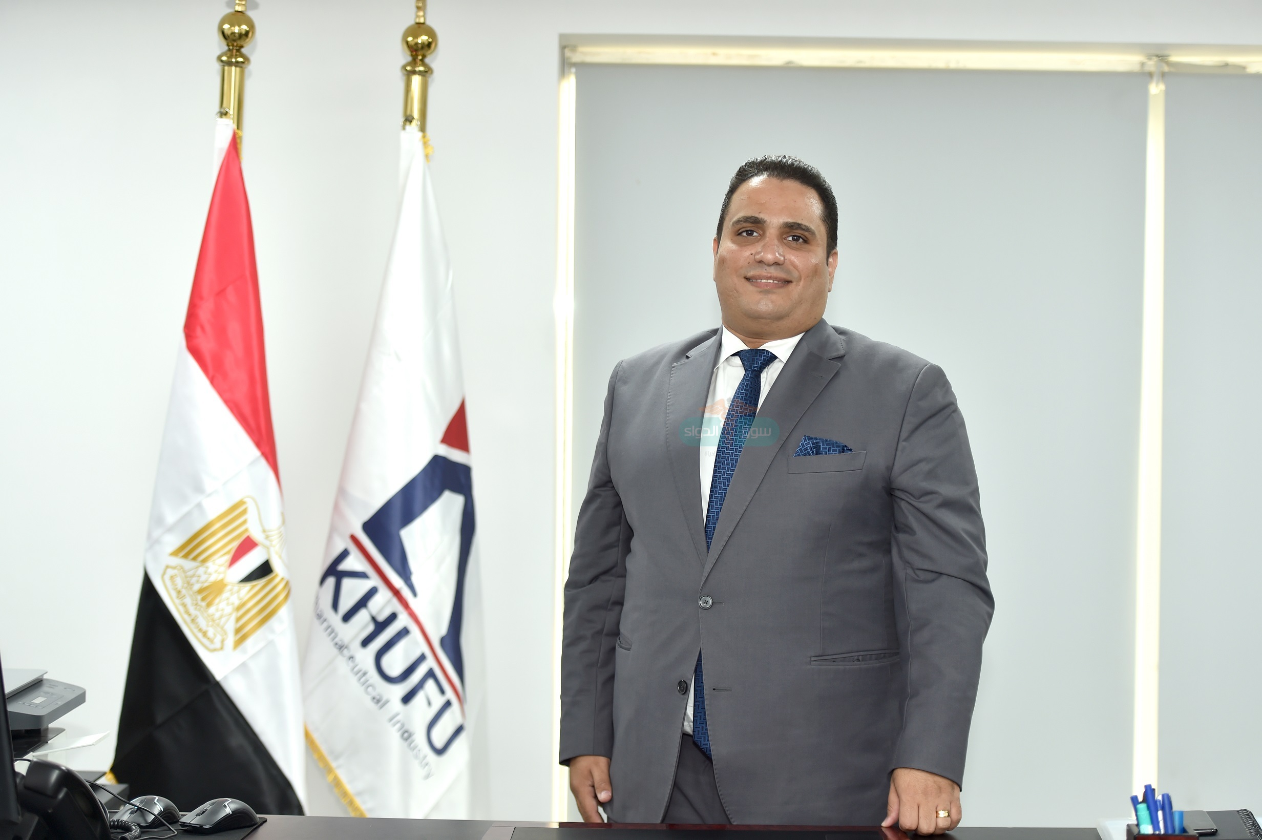 المهندس عماد روفائيل رئيس مجلس إدارة شركة «خوفو فارما» للصِّناعات الدوائية