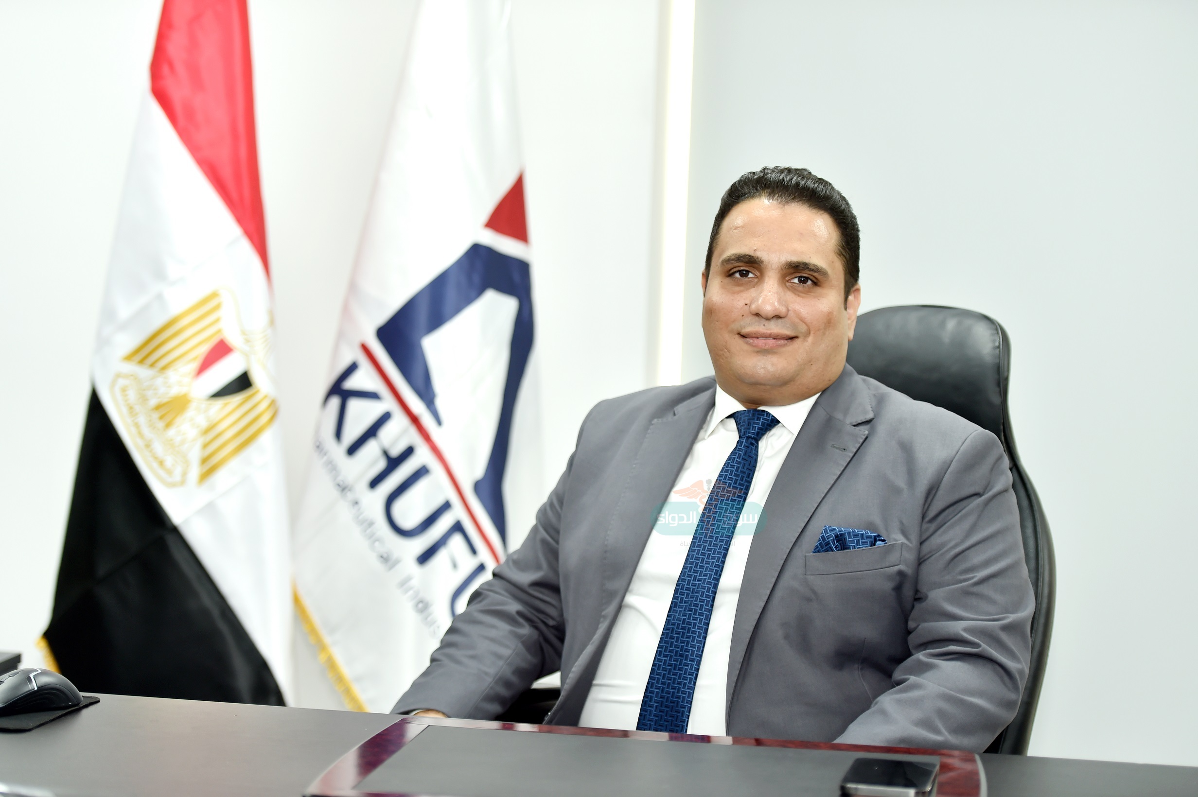 المهندس عماد روفائيل رئيس مجلس إدارة شركة «خوفو فارما» للصِّناعات الدوائية