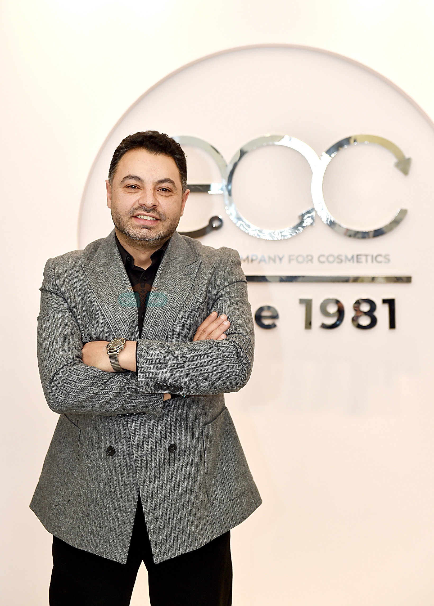 الدكتور محمد صلاح الرئيس التنفيذى للشركة المصرية لمستحضرات التجميل (ECC)