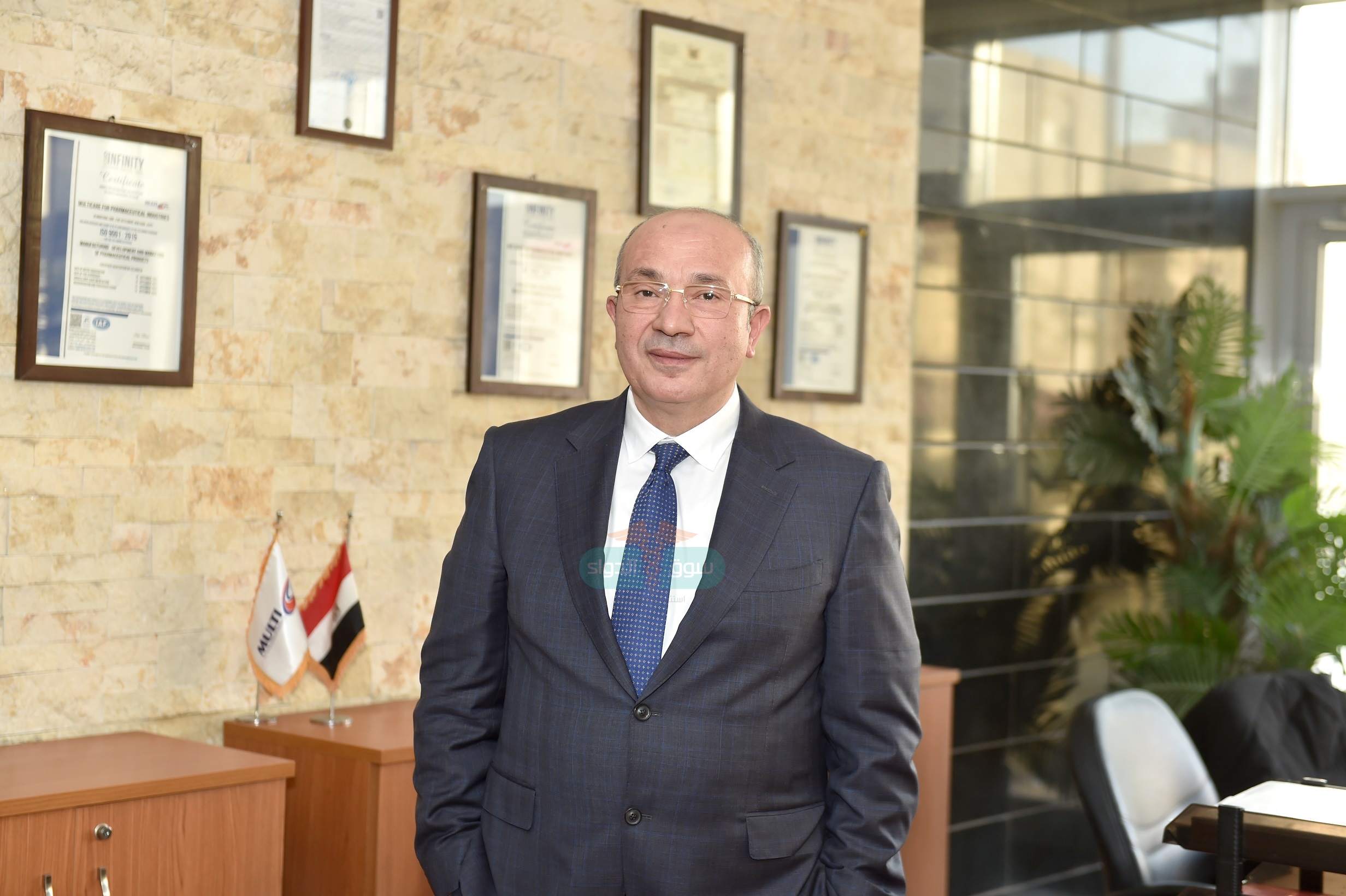 الدكتور أسامة عنتر رئيس مجلس إدارة شركة «مالتى كير فارما»