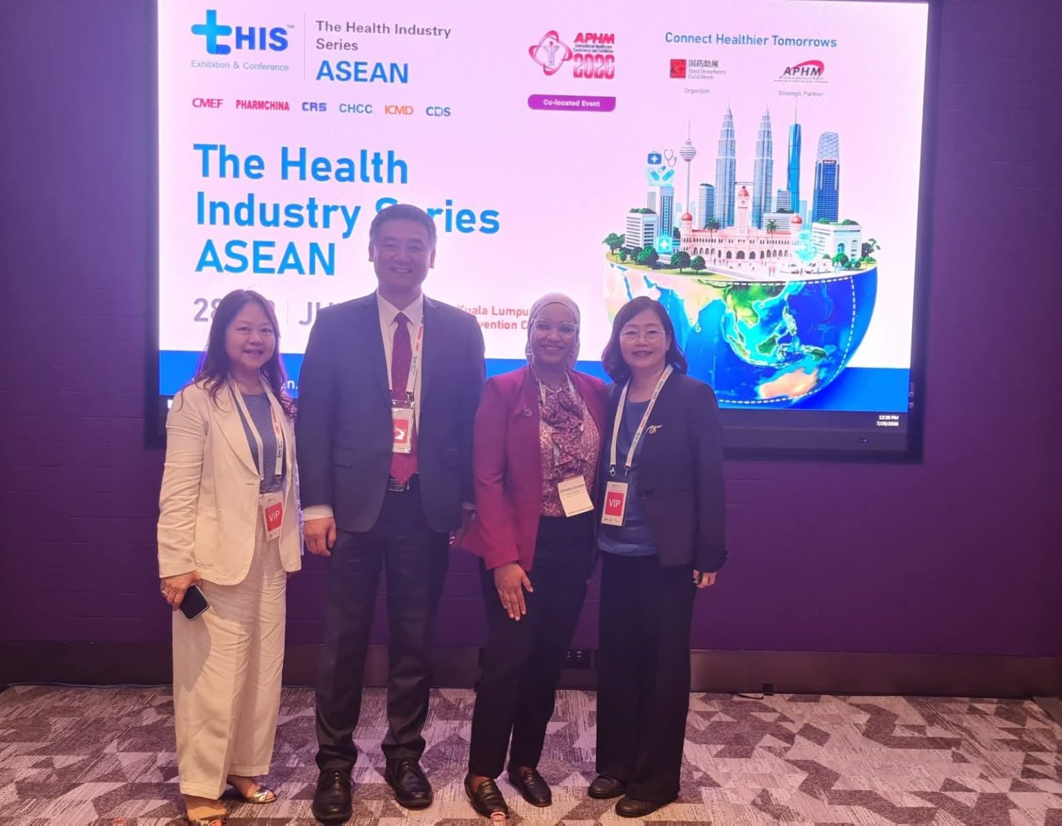 هيئة الدواء تبحث فرص التعاون والاستثمار خلال tHIS ASEAN 2026