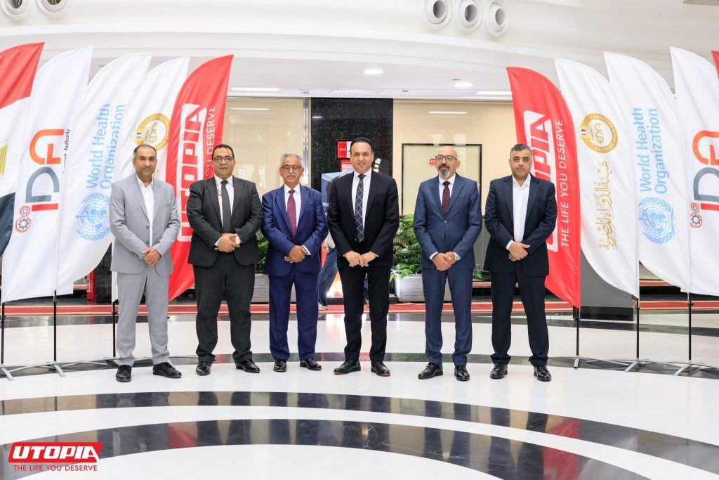 وفد عُماني رفيع المستوى يزور «يوتوبيا» لبحث شراكة استراتيجية ونقل تكنولوجيا التصنيع الدوائي وفد عُماني رفيع المستوى يزور «يوتوبيا» لبحث شراكة استراتيجية ونقل تكنولوجيا التصنيع الدوائي