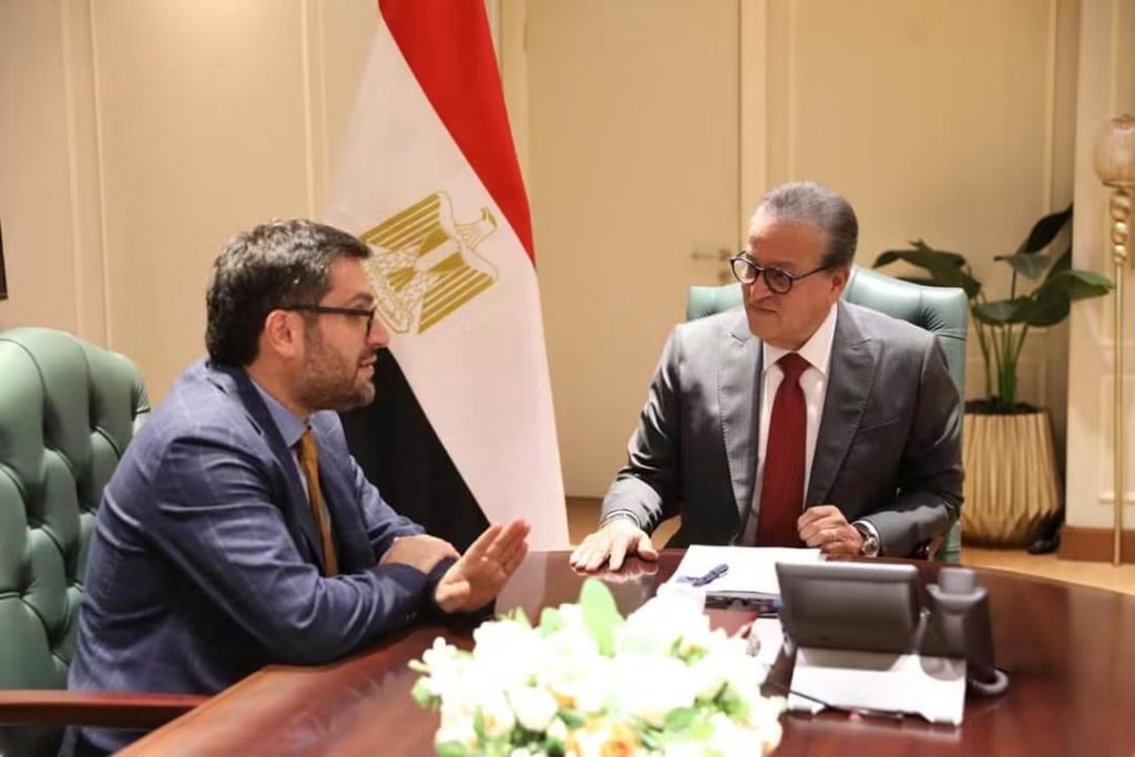 وزير الصحة يستقبل مرشح أرمينيا لمنصب مدير عام منظمة الصحة العالمية