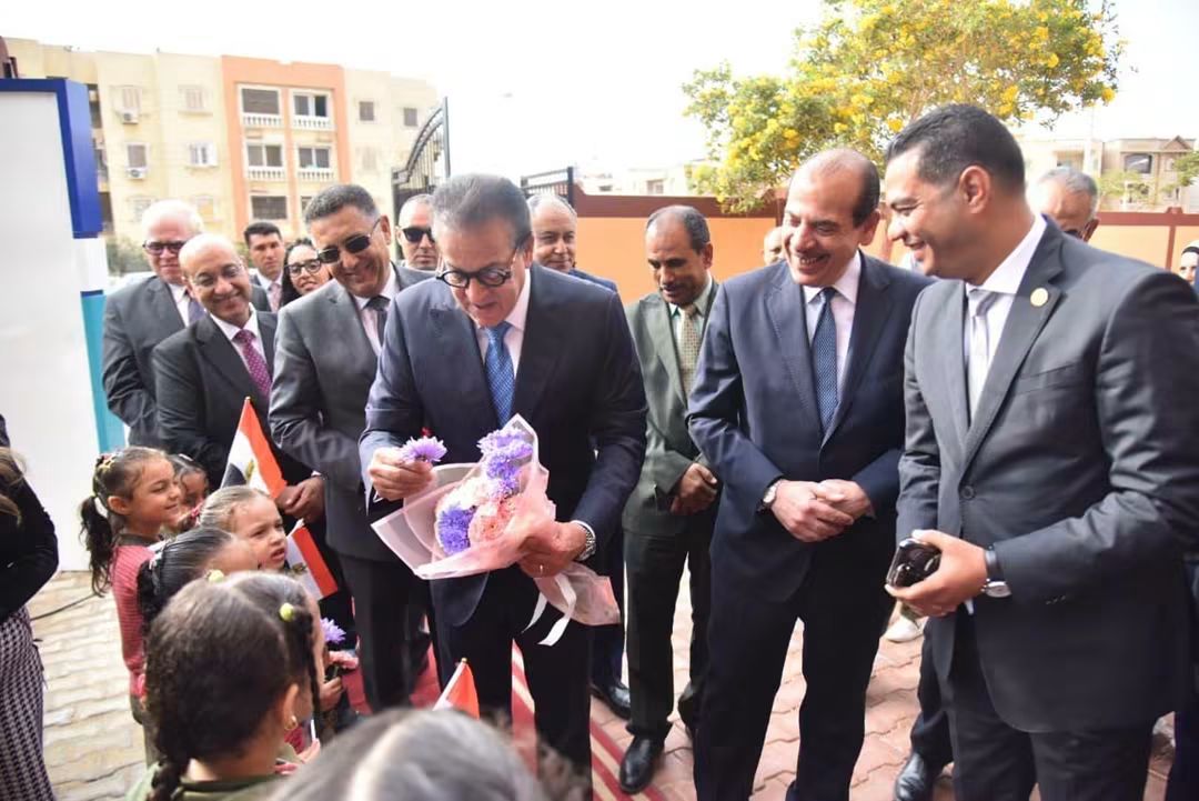وزير الصحة ومحافظ القليوبية يطلقان الحملة القومية للتطعيم ضد الحصبة